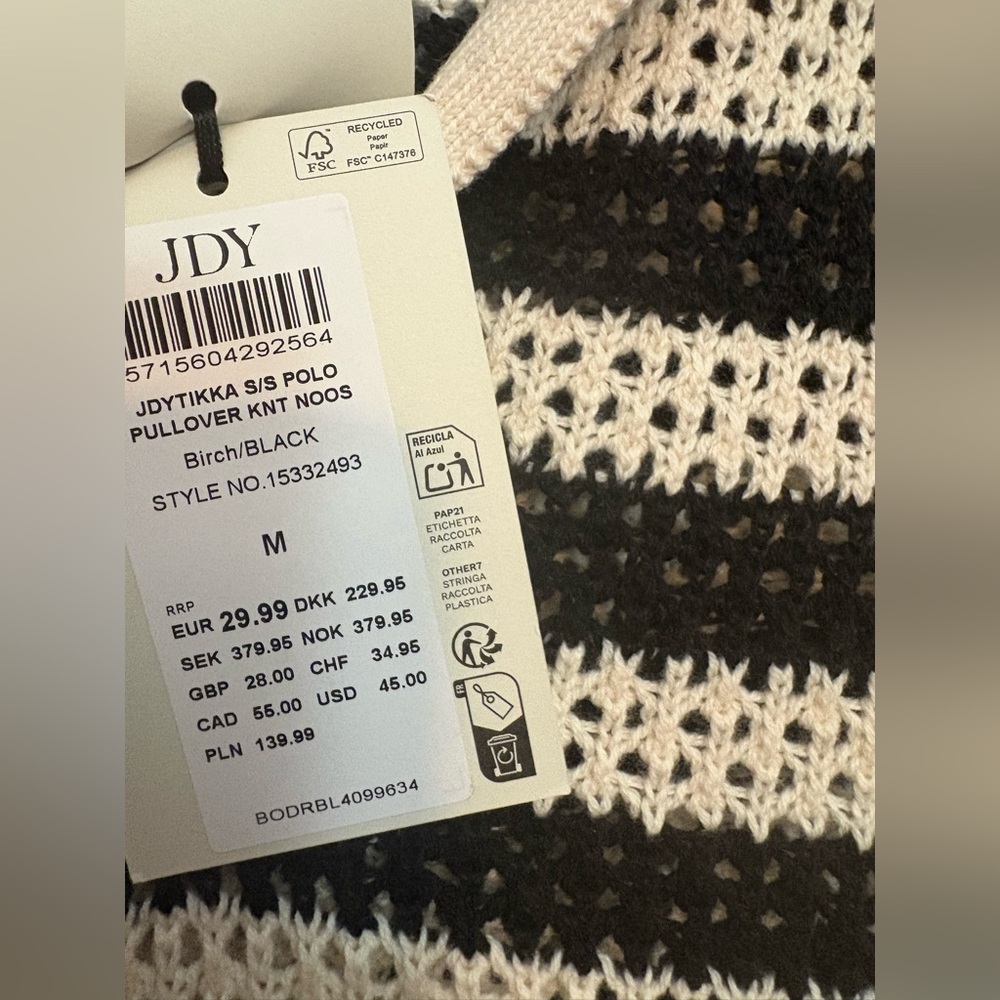 Women's Birch Black Pullover Knit Sweater